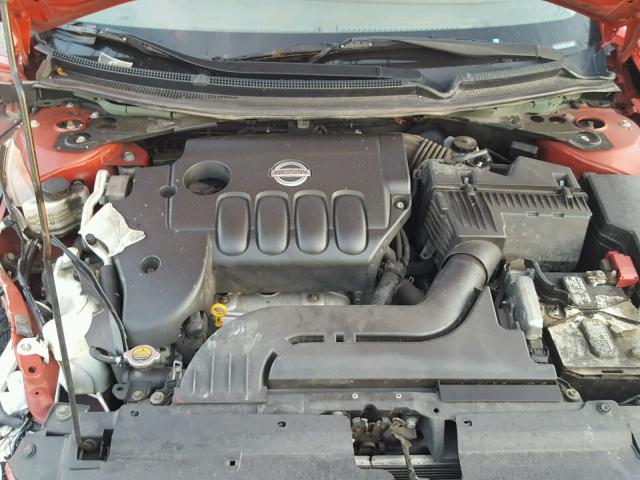 1N4AL24E58C186308 - 2008 NISSAN ALTIMA RED photo 7