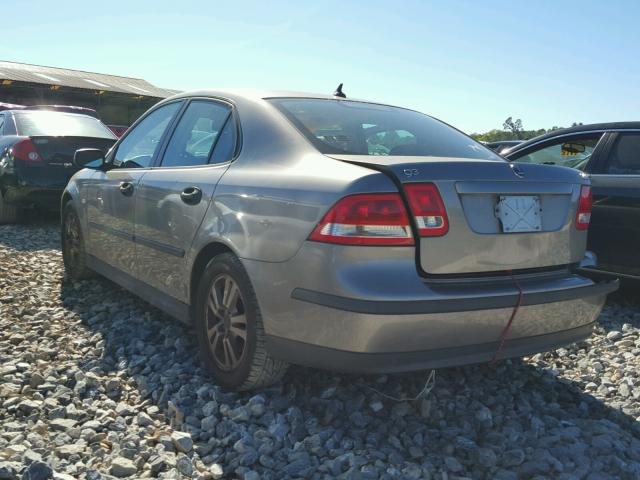 YS3FB49S851044970 - 2005 SAAB 9-3 LINEAR GRAY photo 3