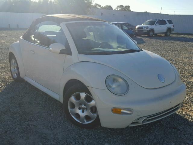 3VWCK21Y83M332421 - 2003 VOLKSWAGEN NEW BEETLE CREAM photo 1