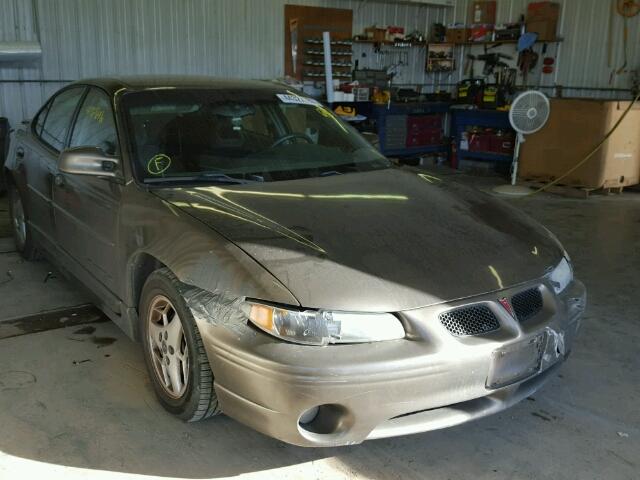 1G2WP52K72F209709 - 2002 PONTIAC GRAND PRIX BROWN photo 1
