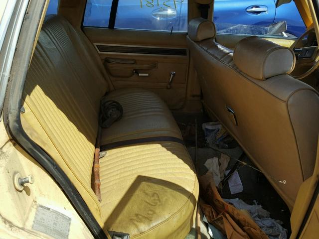 9J74H107964 - 1979 FORD LTD YELLOW photo 6