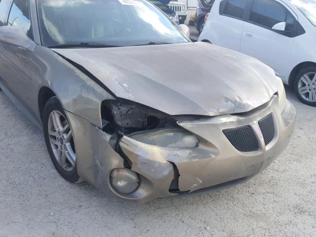 2G2WR554361185557 - 2006 PONTIAC GRAND PRIX GOLD photo 9