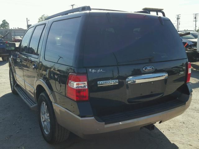 1FMJU1H56EEF42966 - 2014 FORD EXPEDITION BLACK photo 3