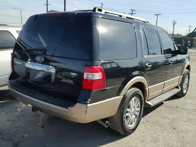 1FMJU1H56EEF42966 - 2014 FORD EXPEDITION BLACK photo 4