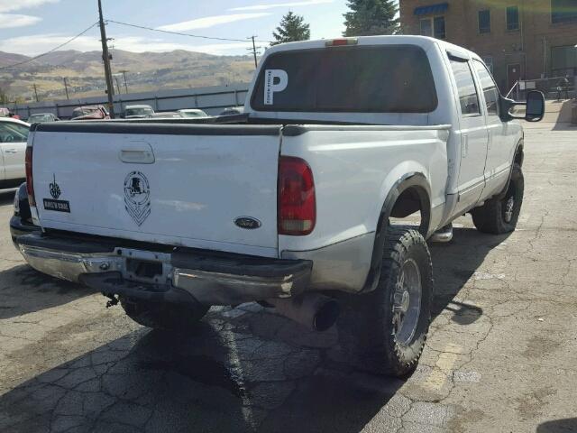 1FTSW31F92ED61339 - 2002 FORD F350 WHITE photo 4