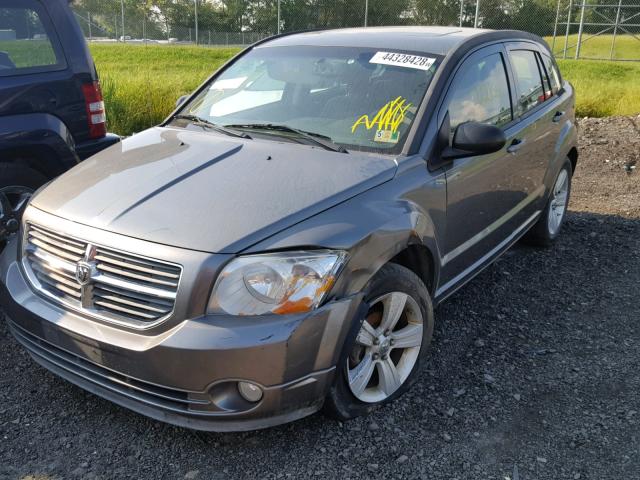 1B3CB3HA2BD247782 - 2011 DODGE CALIBER MA CHARCOAL photo 2