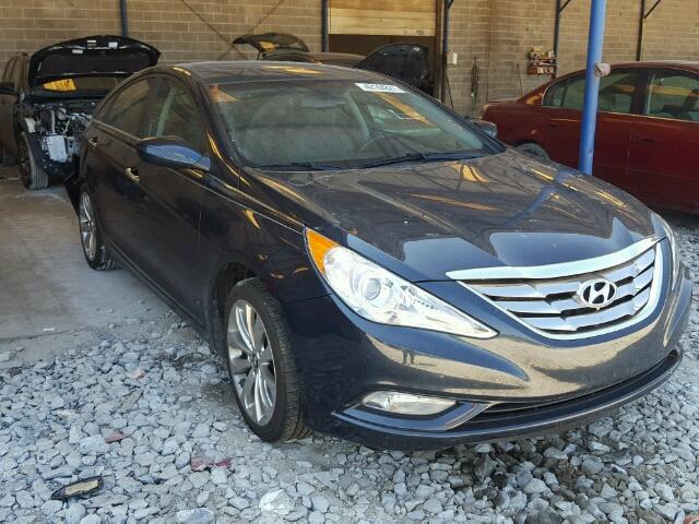 5NPEC4AC6DH692741 - 2013 HYUNDAI SONATA BLACK photo 1