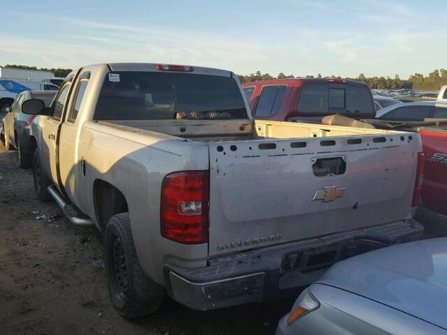 1GCEC19X77Z605920 - 2007 CHEVROLET SILVERADO BEIGE photo 3