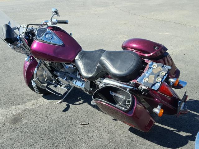 1HFSC52395A204226 - 2005 HONDA VTX1300 R PURPLE photo 3