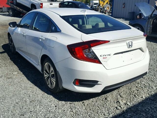 19XFC1F71GE029679 - 2016 HONDA CIVIC EXL WHITE photo 3