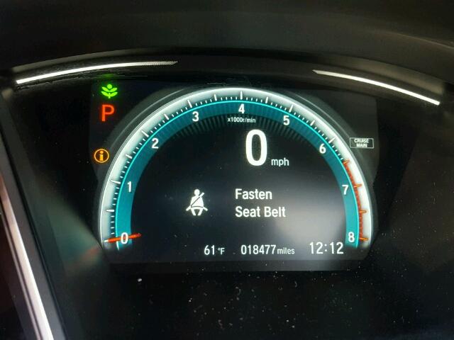 19XFC1F71GE029679 - 2016 HONDA CIVIC EXL WHITE photo 8