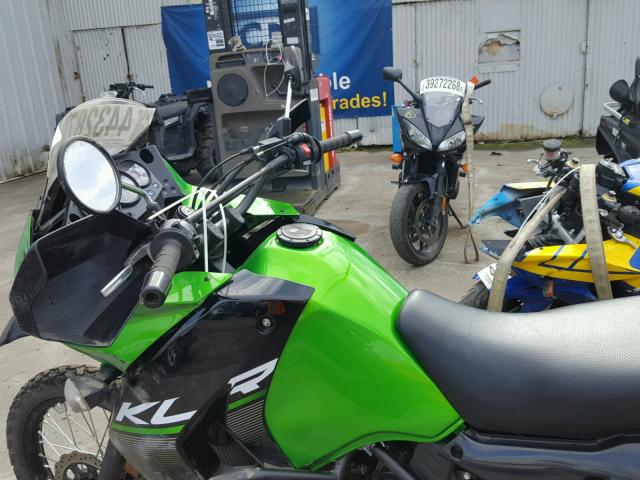 JKAKLEE12FDA83508 - 2015 KAWASAKI KL650 E GREEN photo 5