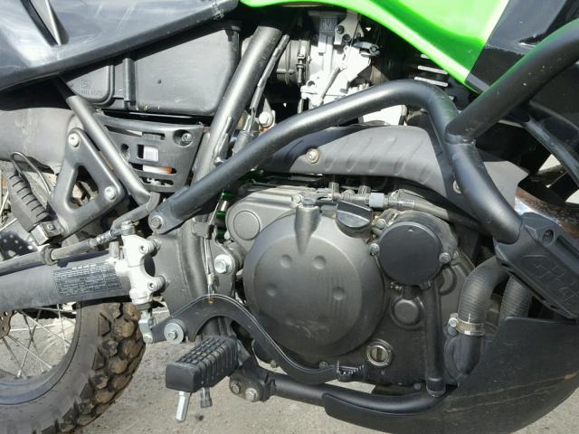 JKAKLEE12FDA83508 - 2015 KAWASAKI KL650 E GREEN photo 7