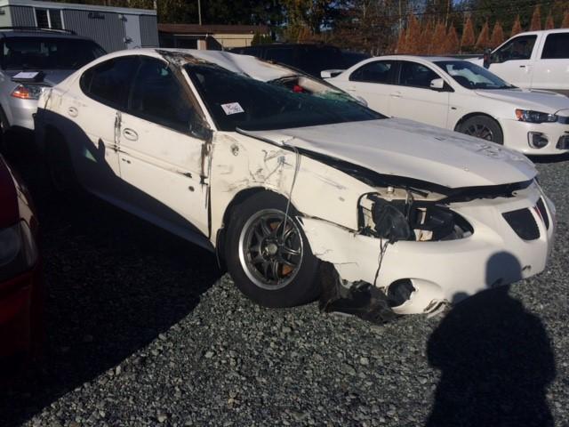 2G2WP522341221463 - 2004 PONTIAC GRAND PRIX WHITE photo 1