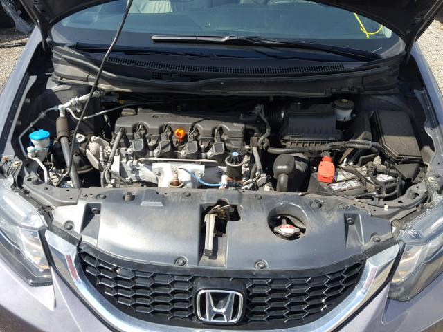 2HGFB2F90FH510327 - 2015 HONDA CIVIC EXL 灰色 照片 7