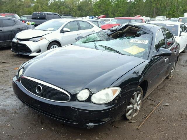 2G4WC582271140050 - 2007 BUICK LACROSSE C BLACK photo 2