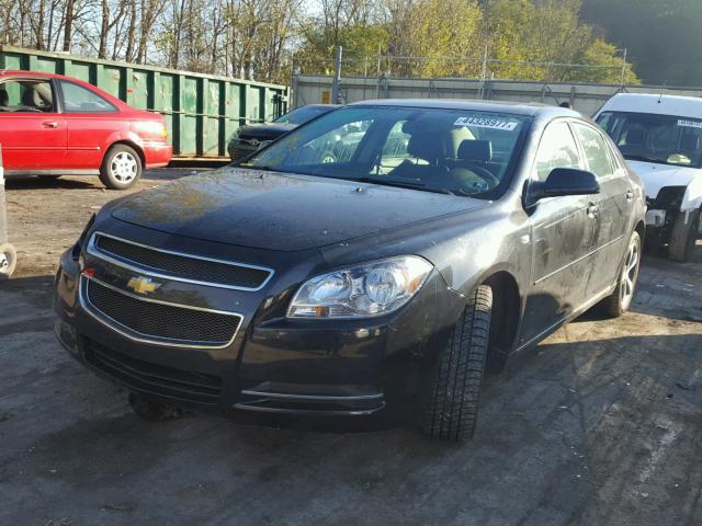 1G1ZJ57B68F165738 - 2008 CHEVROLET MALIBU 2LT BLACK photo 2