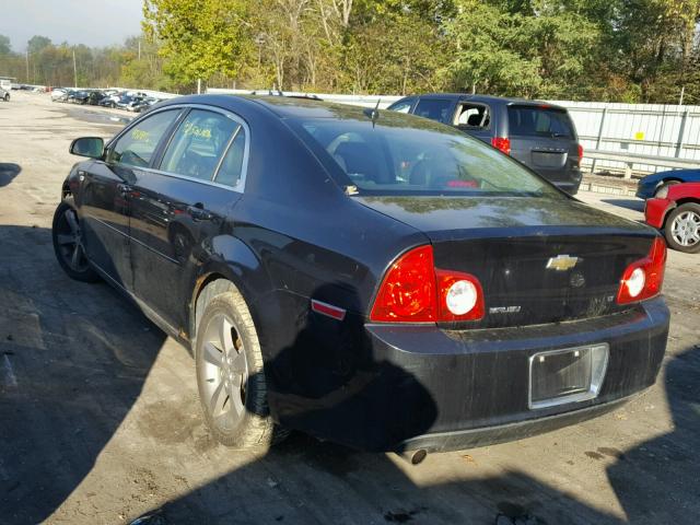 1G1ZJ57B68F165738 - 2008 CHEVROLET MALIBU 2LT BLACK photo 3