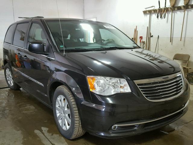 2C4RC1BG4DR774598 - 2013 CHRYSLER TOWN & COU BLACK photo 1