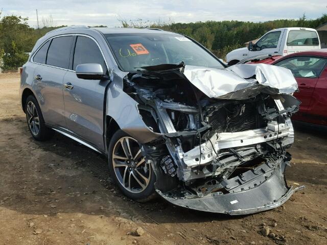 5FRYD4H82HB021582 - 2017 ACURA MDX SILVER photo 1