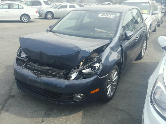 WVWDM7AJ0CW336352 - 2012 VOLKSWAGEN GOLF 灰色 照片 2