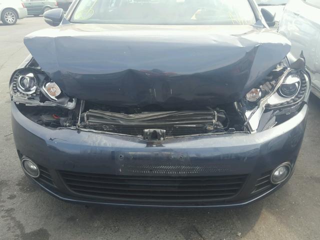 WVWDM7AJ0CW336352 - 2012 VOLKSWAGEN GOLF 灰色 照片 9