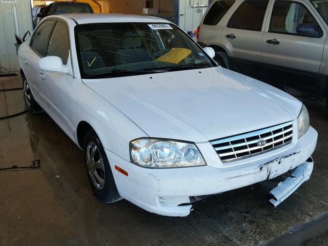 KNAGD126815093118 - 2001 KIA OPTIMA WHITE photo 1