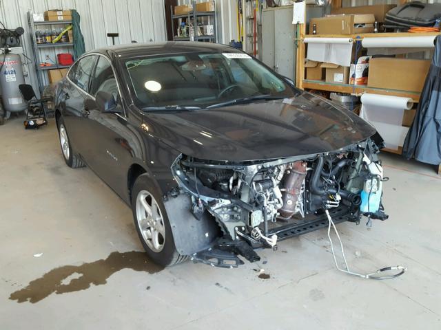 1G1ZB5ST0JF181727 - 2018 CHEVROLET MALIBU LS Grafit foto 1
