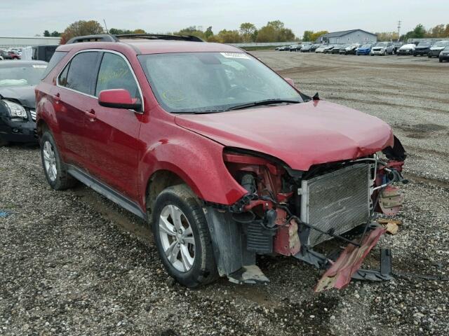 2GNFLDE3XD6129699 - 2013 CHEVROLET EQUINOX RED photo 1