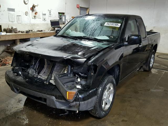 1GCESCF92C8103773 - 2012 CHEVROLET COLORADO L BLACK photo 2
