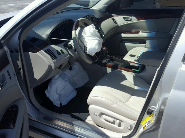 4T1BK3DB4BU395338 - 2011 TOYOTA AVALON BAS SILVER photo 5