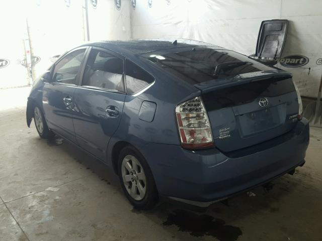 JTDKB20U687699767 - 2008 TOYOTA PRIUS BLUE photo 3