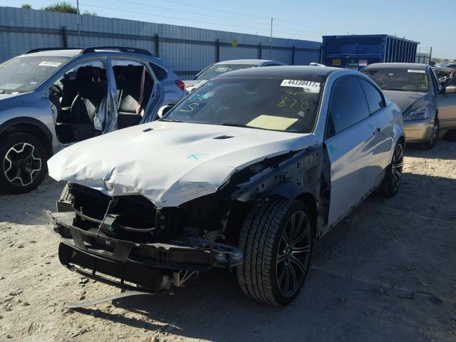 WBSWD9C58AP362878 - 2010 BMW M3 WHITE photo 2