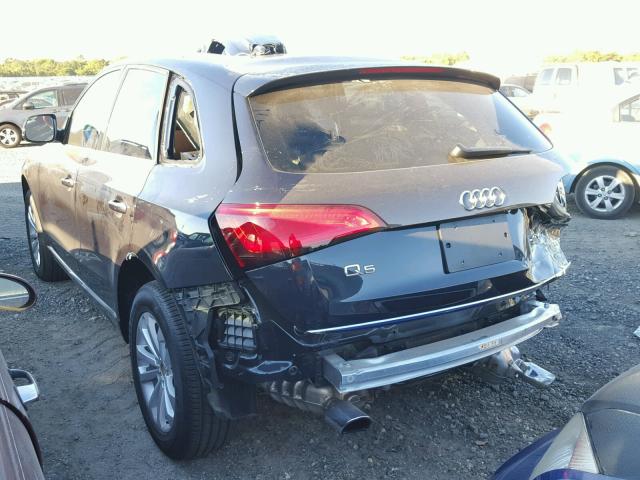 WA1C2AFP5HA098895 - 2017 AUDI Q5 PREMIUM BLUE photo 3