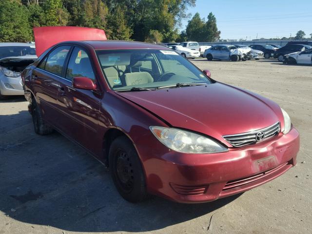 4T1BE30K75U069762 - 2005 TOYOTA CAMRY BURGUNDY photo 1