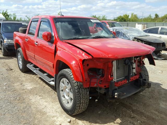 1GCHTDFE7C8140928 - 2012 CHEVROLET COLORADO L RED photo 1