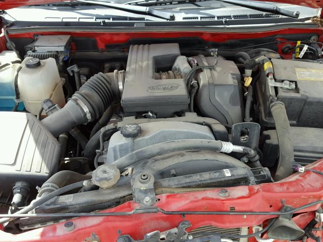 1GCHTDFE7C8140928 - 2012 CHEVROLET COLORADO L RED photo 7