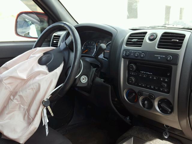 1GCHTDFE7C8140928 - 2012 CHEVROLET COLORADO L RED photo 9