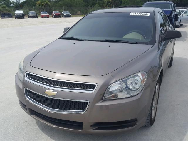 1G1ZB5E05CF291211 - 2012 CHEVROLET MALIBU LS 棕色 照片 2
