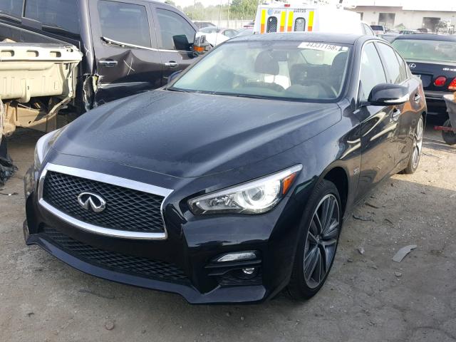 JN1EV7AR7HM832892 - 2017 INFINITI Q50 PREMIU BLACK photo 2