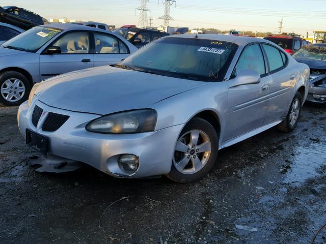 2G2WP522151346317 - 2005 PONTIAC GRAND PRIX SILVER photo 2
