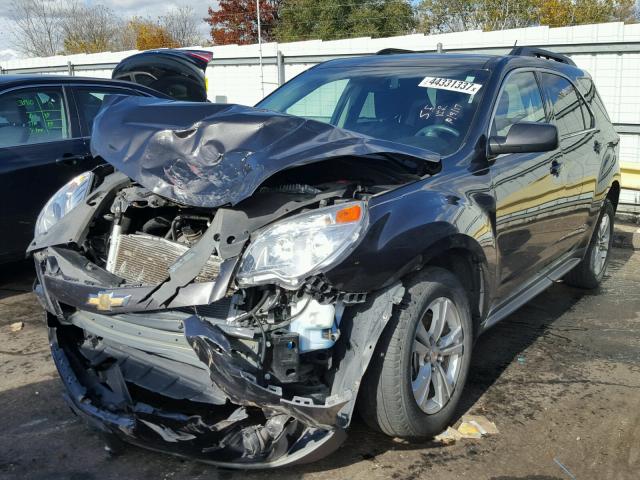 1GNALCEK2FZ144541 - 2015 CHEVROLET EQUINOX GRAY photo 2