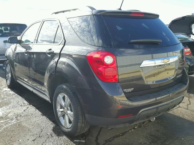 1GNALCEK2FZ144541 - 2015 CHEVROLET EQUINOX GRAY photo 3