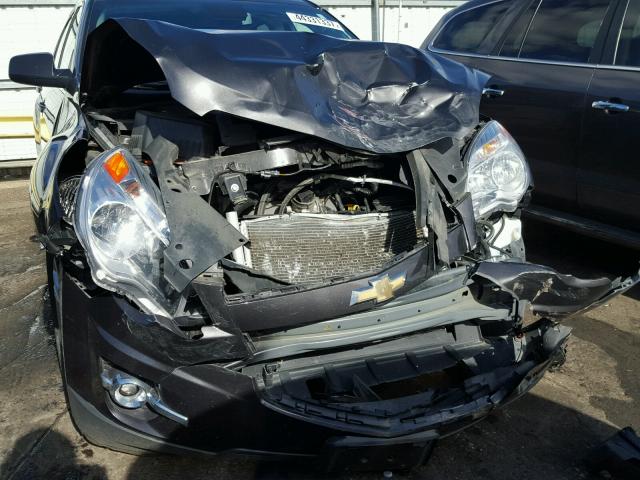 1GNALCEK2FZ144541 - 2015 CHEVROLET EQUINOX GRAY photo 9