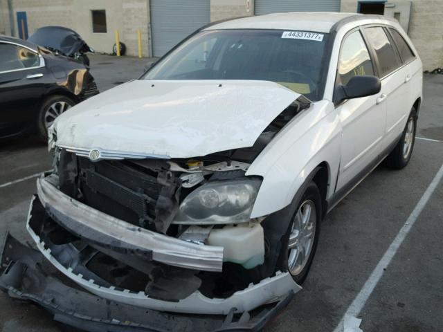 2C4GM68454R512345 - 2004 CHRYSLER PACIFICA WHITE photo 2