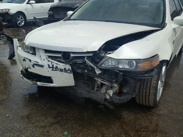 19UUA66206A015645 - 2006 ACURA 3.2TL WHITE photo 9