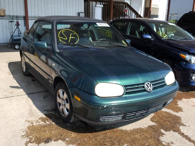 3VWDC21V81M807943 - 2001 VOLKSWAGEN CABRIO GLX მწვანე ფოტო 1