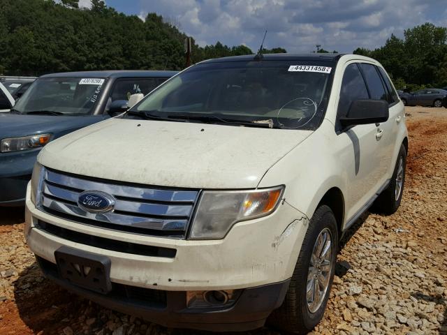 2FMDK39C07BB44016 - 2007 FORD EDGE SEL P CREAM photo 2