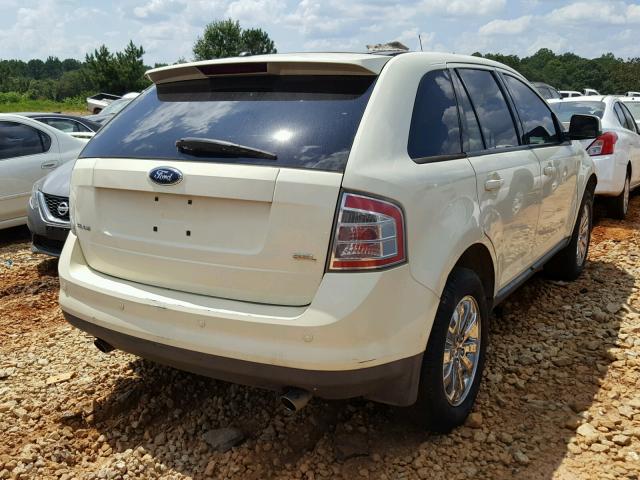 2FMDK39C07BB44016 - 2007 FORD EDGE SEL P CREAM photo 4