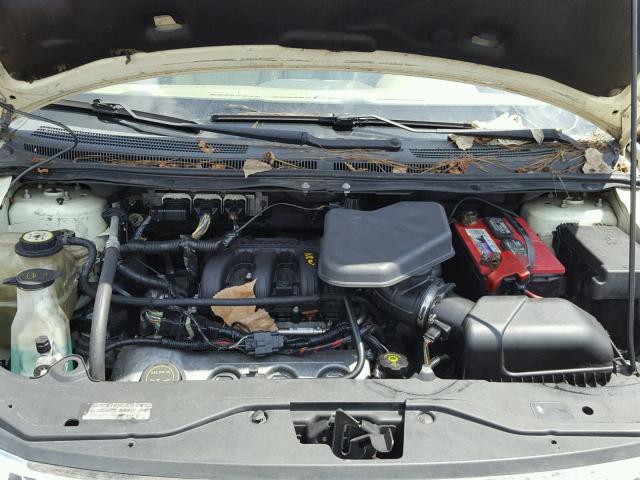 2FMDK39C07BB44016 - 2007 FORD EDGE SEL P CREAM photo 7